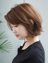 エインアンリー 表参道(AIN.ANLY.) 前髪なし外はねくびれウルフボブ20代30代【AIN.表参道】川原大地