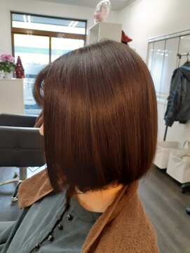モイの美容室(moi) ワンレングスカット＋ＭＥＴＥＯカラー
