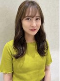 韓国風ロング【藤沢/艶髪/ヘッドスパ/髪質改善/イノアカラー】