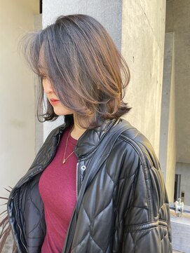 ブルックス ハイライト ショート ミニボブ  レイヤーボブ クールショート