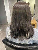 シェル 吉祥寺(shell)&nbsp;グレージュカラー/ボブウルフ/黒髪/ココアベージュ