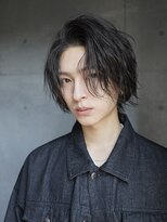 波巻きスパイラルツイストスパイラルパーママッシュメンズヘア
