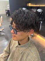 バース 河原町店(BIRTH)&nbsp;ツイストスパイラルパーマツイストパーマメンズマッシュパーマ