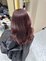 プアメリア 名古屋(Puamelia)&nbsp;ピンクベージュ/艶カラー/ケアカラー/髪質改善