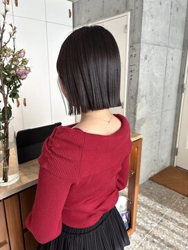 ベンティ(venti) 【VENTI 子安】顎下1、2センチ切りっぱなしボブ