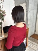 【VENTI 子安】顎下1、2センチ切りっぱなしボブ