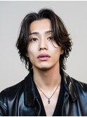 韓国カルマパーマフェザーショートセンターパートシャドウパーマ