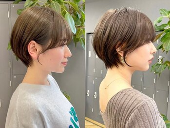ジルバイジアン(JILL by GIEN)の写真/【京橋】圧倒的カット技術で創る小顔魅せスタイルやハンサムショートが人気◎【Aujuaサンプル購入可★】