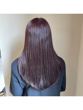 アヴァンス ジェイアール和歌山店(AVANCE.) ワンカラーでチェリーブラウン