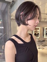 スクリーンギンザメゾン 銀座(SCREEN GINZA MAISON.)&nbsp;黒髪カタログ/クラゲヘアー/オリーブグレー/銀座