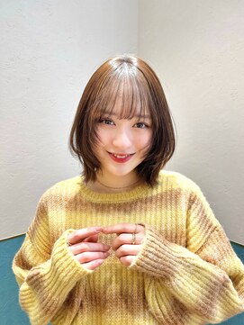 ロンド レグリーズ 立川(Lond leglise) くびれヘア/顔周り/韓国/ボブ/レイヤーカット/前髪/カラー/立川
