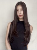 レイヤーカット　韓国ヘア