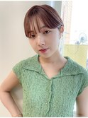 大人ハンサムショート/質感再整カラー