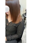 自然に内に入る縮毛矯正