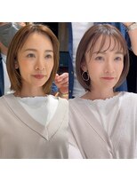 アンジュレーブ(AngeReve)&nbsp;前髪カット・顔周りカットで大変身★レイヤーカットお任せ下さい