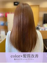 ヘアーメイク ダンス(hair make DANCE)&nbsp;艶やかナチュラルブラウン