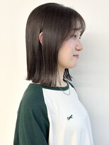 モリオフロムロンドン 松戸店(Morio from London)&nbsp;【モリオ松戸　石山】ぷつっと外ハネミディアム耳掛け前髪あり