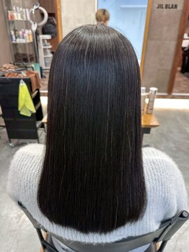 ジルブラン 土浦(JIL BLAN) 縮毛矯正髪質改善カットカラー20代30代