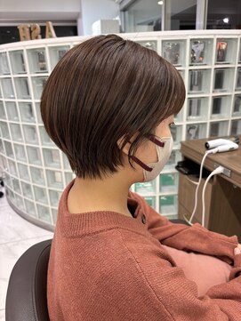 アッシュ 下北沢店(Ash) コンパクトなショートヘア