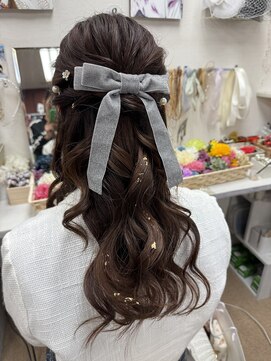 華かざり 京都 祇園四条 選べるヘアセット　4番スタイル