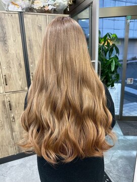 ジルブラン 土浦(JIL BLAN) ハイライトバレイヤージュダブルカラーケアブリーチ20代30代