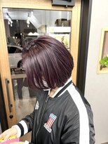 エニー 四条大宮(aNy)&nbsp;ハイライトで叶える脱白髪染めカラー