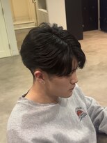 アウラ(AURA)&nbsp;フェザーパーマ/フェザーショート/メンズパーマ