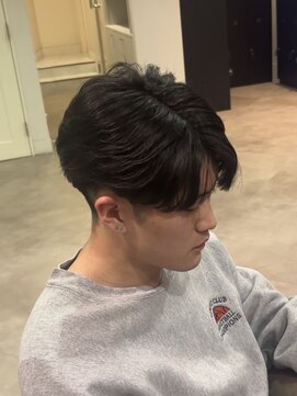 アウラ(AURA) フェザーパーマ/フェザーショート/メンズパーマ