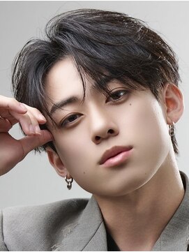 アストラ(ASTRA) MEN’S HAIR/波巻きツイストスパイラル/リバースセンターパート