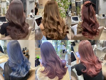 ローバー(ROAVER)の写真/【梅田/茶屋町】あなたのパーソナルカラーを導き出し、似合う色をご提案★なりたい色がダメージレスで叶う