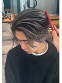グレージュのバレイヤージュ