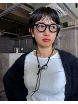 ハーヒム(her him)&nbsp;ショートカット/マッシュショート/黒髪ショート/警固