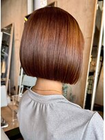 ヘアーリビング 730 宜野湾&nbsp;730 bob style ボブ/ミルクティー/透明感/顔周りカット