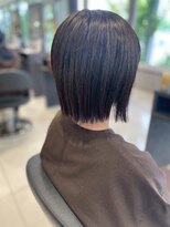 アース 南福島店(HAIR&MAKE EARTH) 切りっぱなしボブ