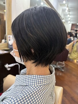シャンプーボーイアネックス(SHAMPOO BOY Annex) 大人ショートボブby ERINA