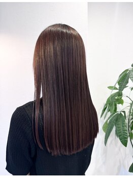 ソポアイナ(sopo aina)の写真/髪の毛の負担を軽減して自然な仕上がりになる酸性ストレート！