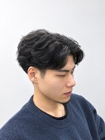 メンズ レオ 天六店(men's LEO) 癖を活かしたナチュラルセンターパート