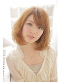 ふわふわ脱力系エアリーカール♪グラマラスセミディ