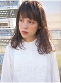 大きめクセ感パーマ