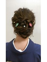 スタジオアズ(studio AZ) 着物に似合うアップスタイル