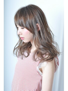 ヘアーアンドエステティック ヴェリス(hair&esthetic Velis) 【Velis】シルキーアッシュのセミロング♪