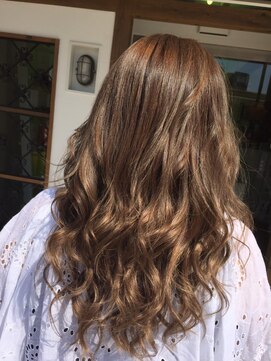 クレア 茅ヶ崎(CREA) 外国人風ハイライト×ラベンターグレージュ