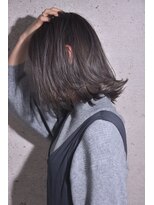 ハイライトバレイヤージュ人気のグレイジュ/Kchiara福岡
