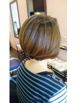美容室 いろは&nbsp;前下がりショートボブ