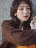 ノラジャーニー(NORA Journey)&nbsp;【NORA Journey】オレンジブラウンの抜け感レイヤーウルフ