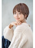 AUSTIN☆外ハネボブアッシュブラウンネオウルフツイストパーマ
