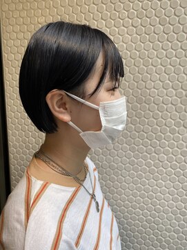 エル(EL by green) 《tomi》ミニボブ×ダークネイビー