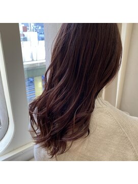 ルアナ ヘア アンド トリートメント(Luana) ピンクbrown☆高橋