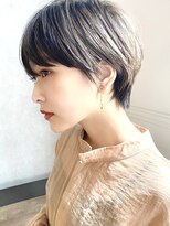 【December】大人かわいい髪 前髪あり 暗髪マッシュショート♪