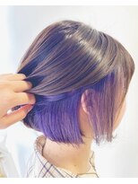 アイノア(AInoa)&nbsp;ラベンダーパープル×インナーカラー